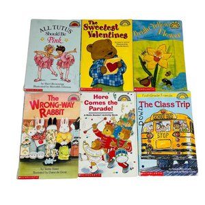 Lot Of 6 Hello Reader Level 1 And 2 Books Scholastic Homeschool Tutoring